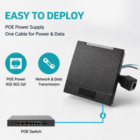 Lector RFID Industrial con Soporte MQTT TCP/IP, SDK y API Gratuitos, Lector de Tarjetas con Red POE, 13.56MHz IC, 125kHz ID para Línea de Producción