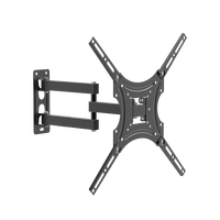NBJOHSON Bon marché Full Motion Meilleur support mural pour TV 32-55 pouces Soporte Tv Wall Mount Bracket Stands Floating Mini Pc Box Vesa