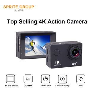 Caméra d'action étanche WiFi 30m 4K 30fps avec prise en charge MicroSD, grand angle 160°, option de télécommande, enregistrement vidéo sportif <span class=keywords><strong>DV6000</strong></span> - Product Image 2