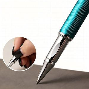 Best-selling High-grade Patterned Metal Gel <b>Pens</b> Wholesale Business Metal Ballpoint <b>Pens</b> with Custom logo for Corporate Gifts - Product Image 5