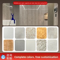 Placage de bois Shadow Wood en érable naturel pour mur de fond, décoration d'hébergement touristique, panneau Keyan