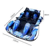Double siège Parent-enfant Électrique Off Road Drift Racing Karting Go Karts pour Adultes et Enfants Amusement