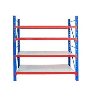 Indoor Universal Adjustable Metal Shelving Easy Setup Direct Manufacturer for Industrial Supermarket Inventory - Product Image 1