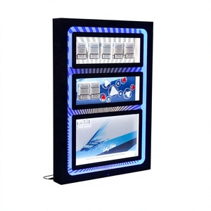 ชั้นวางบุหรี่อะคริลิคสำหรับร้านขายยาสูบแบบ OEM - Product Image 1
