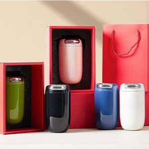 Tazze Termiche in Acciaio Inox con Coperchi, Tazze Termiche per Caffè con Cannuccia, Tazza da Viaggio per Caffè - Product Image 2