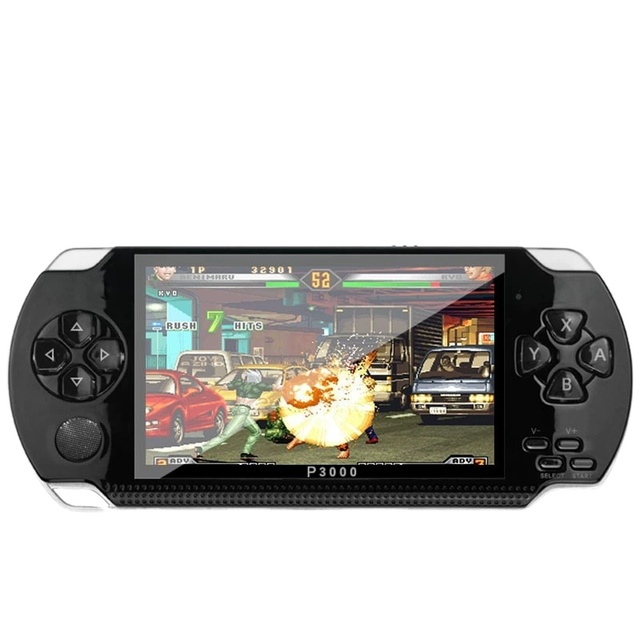 4.3-inch PSP Handheld Game Console X6 Arcade, Children's Nostalgic Retro FC Handheld Electronic Handheld Console NES