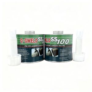 <span class=keywords><strong>Colle</strong></span> <span class=keywords><strong>PVC</strong></span> à prise rapide résistante à la pression S100, ciment à solvant, <span class=keywords><strong>colle</strong></span> pour tuyaux en <span class=keywords><strong>PVC</strong></span> pour l'installation de l'eau, 500g - Product Image 5