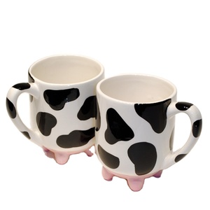 Mug en céramique en forme de gland de <span class=keywords><strong>vache</strong></span>, cadeau de ferme, <span class=keywords><strong>tasse</strong></span> à lait - Product Image 3