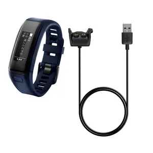 उच्च गति के लिए प्रतिस्थापन यूएसबी चार्ज केबल चार्जर कॉर्ड Garmin Vivosmart घंटा घंटा + घड़ी बेस चार्जर