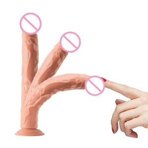 Kadın için vantuz büyük yapay penis ile gerçekçi Dildos - Product Image 3