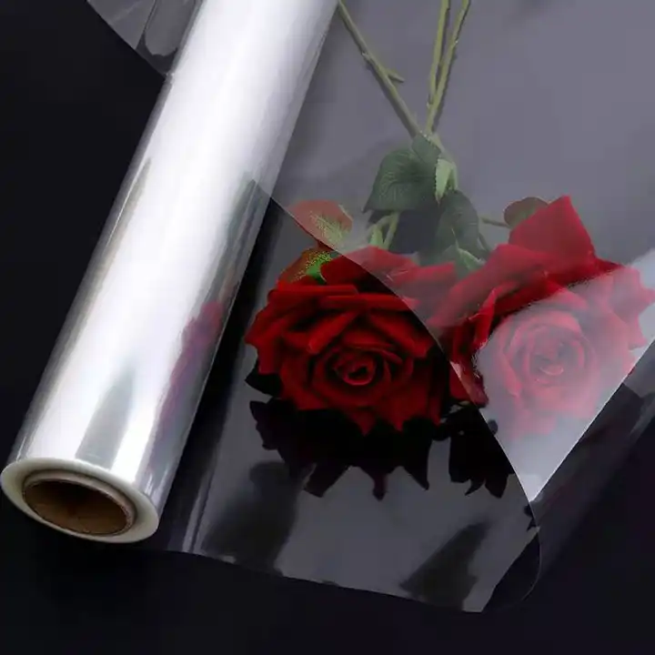 Source Translucent Bouquet Wrapping Paper Wholesale Waterproof Plastic Gift Wrapping  Paper Flower Packing Florist Supply on m.