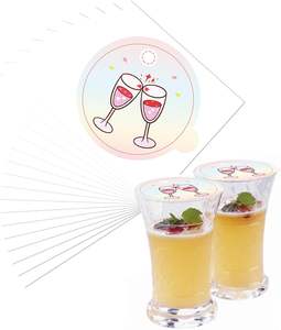 Tapas Protectoras para Bebidas de Fábrica, Protección contra Alcohol, Tapas Desechables para Bebidas, Pegatinas para Tapas de Vasos, Prevención de Adulteración de Bebidas - Product Image 3