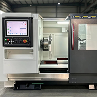 Torno CNC Automático de Alta Precisión y Calidad CAK6140, de Cama Plana, para Trabajo Pesado, con Sistema de Control GSK