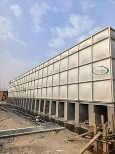 Promotion : Réservoir de stockage d'eau de pluie en fibre de verre SMC GRP personnalisé de 1 à 2 000 000 litres, panneau de réservoir FRP de qualité alimentaire à prix abordable - Product Image 5