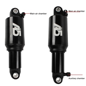 <span class=keywords><strong>Amortisseur</strong></span> de vélo en alliage d'aluminium KS A5, double cylindre à air arrière pour vélos de route, options 125/150/165/190 mm, léger 170 g - Product Image 3