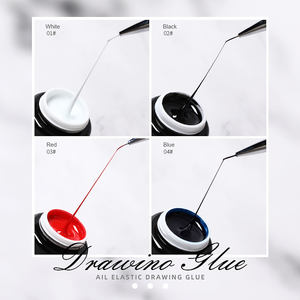 เจลทำเล็บลายเส้น AS Art Nail Spider <span class=keywords><strong>Gel</strong></span> <span class=keywords><strong>Saviland</strong></span> รุ่นใหม่ อัพเกรดด้วยเจลเพ้นท์ลายเส้น สำหรับวาดเส้นลายเล็บ - Product Image 2