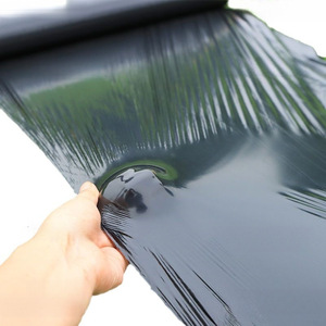 Couverture des champs cultivés agricoles Feuille de film paillage en plastique noir de 20 microns pour cultures maraîchères - Product Image 4