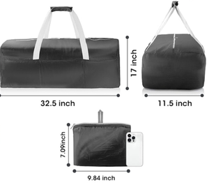 Sac à chaussures suspendu imperméable avec fermeture éclair, organisateur de rangement pour chaussures, sac de voyage et de lavage, sac de sport - Product Image 2