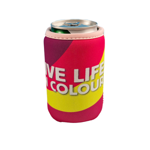 Manchon à bière en néoprène isolé de 12 oz avec logo personnalisé, écologique, doux, imperméable, léger, idéal pour les fêtes à thème de festival de la bière - Product Image 2