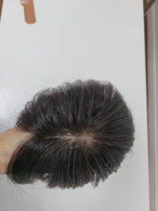Perruque à clipser en cheveux humains lisses de 12 pouces, couleur noire naturelle, marron, de qualité supérieure, légère, respirante, pour un coiffage quotidien - Product Image 4