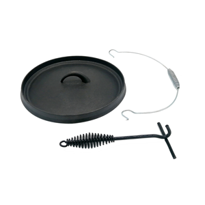 Olla de Hierro Fundido Pre-Sazonada para <span class=keywords><strong>Camping</strong></span> Cookwin con 3 Patas, Venta al Por Mayor de Fábrica Hebei Shengri, China - Product Image 6