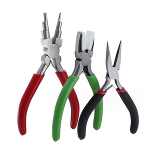 Ensemble de 3 pinces <span class=keywords><strong>à</strong></span> crocheter en cuivre, pinces <span class=keywords><strong>à</strong></span> bijoux, outils de fabrication de bijoux, outils de fabrication de bijoux en fil, outils de bricolage, outils <span class=keywords><strong>à</strong></span> main - Product Image 2