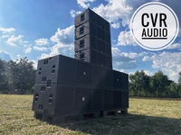 Système de subwoofer double 18'' en néodyme de haute qualité, type actif/passif, haut-parleur professionnel d'intérieur 2000W CVR