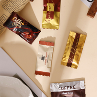 Sac de luxe original pour bonbons au caramel, emballage pour nougat, sac de bonbons de Noël, sac de bonbons au café scellable à la machine