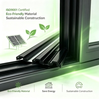Feuille d'isolation thermique en polyamide de type C PA66GF25 de qualité supérieure, résistante aux intempéries, écologique et imperméable pour régions alpines