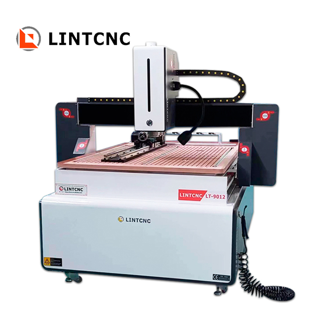 New Model 9012 ATC Cnc Router 900*1200mm Wood Carving 9015 1212 Atc 4 Axis With Rotary for 3d Sculpture Wood Mdf Plastic Metal
