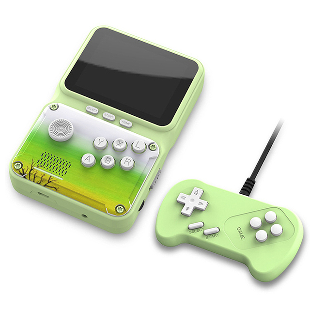 Mini Macaron Retro Game Console JP09 Support 2 Person Handheld Game Console Retro Arcade Portable Game Console