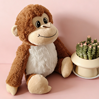 Vente flash : Peluche suspendue en forme de gorille, peluche longue avec bras et jambes longs, jouet en peluche singe, décoration suspendue, peluche
