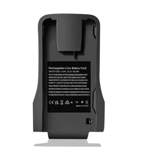 Batterie de remplacement Lithium-Ion 3,5 ah pour Shark XBATR725, Compatible avec les aspirateurs Shark Iz662H, Iz682H
