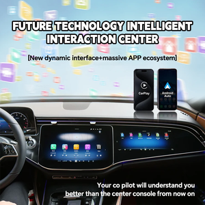 วิทยุติดรถยนต์ Android 13 Ca Co-Pilot Smart Screen สำหรับรถเบนซ์ E-Class E260 <span class=keywords><strong>E300</strong></span> W214 ปี 2024 เครื่องเล่นมัลติมีเดีย วิดีโอ รองรับ Carplay ระบบนำทาง GPS - Product Image 5