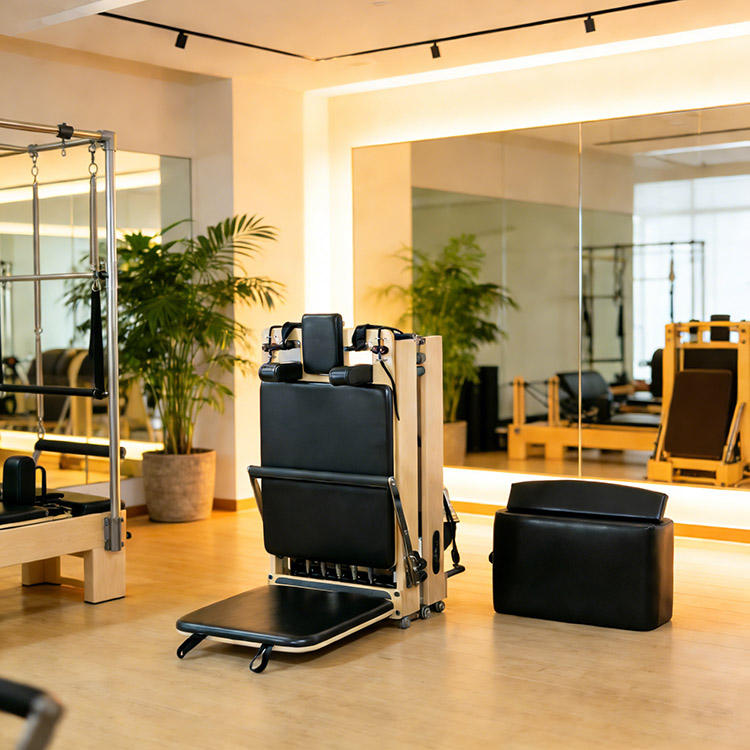 Oak Black folding pilate