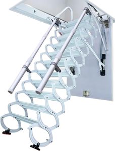 <span class=keywords><strong>Escalier</strong></span> <span class=keywords><strong>escamotable</strong></span> mural en métal, <span class=keywords><strong>escalier</strong></span> électrique manuel <span class=keywords><strong>avec</strong></span> <span class=keywords><strong>main</strong></span> <span class=keywords><strong>courante</strong></span>, <span class=keywords><strong>escalier</strong></span> familial pliable et dissimulé - Product Image 4