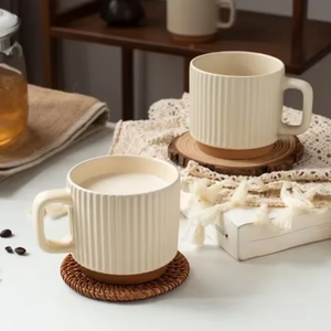 Taza de Café de Cerámica de 260 ml, Apta para Microondas y Lavavajillas, con Logotipo Personalizado, Moderna, para Oficina, a Buen Precio - Product Image 3