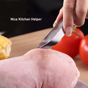 Fish Scales Scraping Graters Stainless Fast Cleaner Remove Skin Brush <b>Cleaning</b> Peeler <b>Scraper</b> Bone Tongs Tweezers Tool - Product Image 1