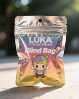 Sac mystère holographique personnalisé pour figurines anime, pochette Mylar à scellage arrière, écologique, recyclable, faible MOQ 200 pièces