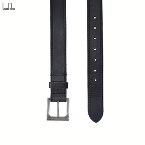 Cinturón Casual de Cuero Genuino de Grano Completo Estilo Vaquero Occidental para Hombre de Boshiho Factory con Hebilla de Aleación para Uso Diario Informal - Product Image 3