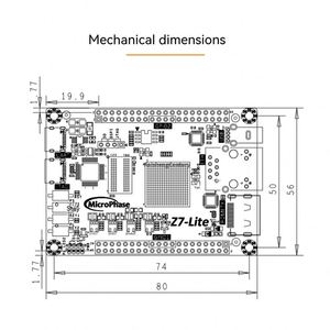 บอร์ดพัฒนา FPGA XILINX ZYNQ 7000 7020 7010 Z7 Lite บอร์ดหลัก ZYNQ - Product Image 4