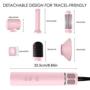 Secador de Pelo Profesional 7 en 1 de Alta Velocidad con Tecnología BLDC, Juego de Secadores de Pelo con Rizadores Automáticos y Secado de Alta Velocidad para Uso en Salón y en Casa - Product Image 3