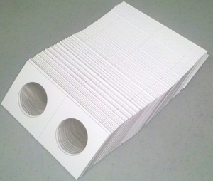 Venta caliente 2024 Large Dollar Flips <span class=keywords><strong>100</strong></span> Ct. Monedas de cartón Premium Flips <span class=keywords><strong>100</strong></span> Pack - Product Image 3