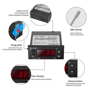 EW-982C डिजिटल प्रशीतन उपकरण तापमान नियंत्रण के साथ डीफ्रॉस्ट केक कैबिनेट थर्मोस्टेट नियंत्रक - Product Image 5