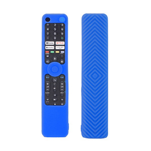 Button <strong>Remote</strong> Control Cover Sleeve for sony Brand <strong>Tvs</strong> <strong>Clear</strong> Silicone Case for Sony Smart Home <strong>TV</strong> Controller