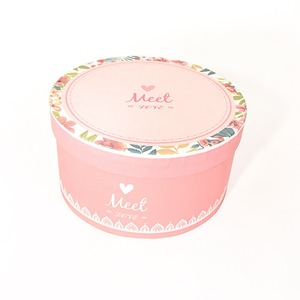 High Quality Custom Marble Colorful Round Paper Roses <b>Flower</b> Packaging Gift <b>Box</b> - Product Image 4
