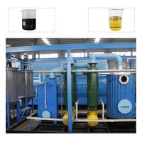 Machine de distillation de production de diesel et purificateur d'huile usagée DOING DY-D pour moteurs, capacité 0,1-14 TPD