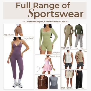 RUIQUWIN Nuevo Conjunto Deportivo de Dos Piezas para Mujer, Sudadera de Cuello Redondo y Pantalones Ajustados, Ropa Deportiva para Mujer - Product Image 4