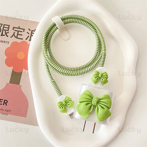 USB-Datenkabel Schutz abdeckung Lade block Schutzhülle für iPhone 18/20w Schnell lade block Zubehör - Product Image 4