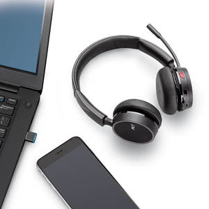 POLY 4220UC Écouteurs filaires professionnels USB-<span class=keywords><strong>A</strong></span> à montage sur tête avec réduction intelligente du bruit - Product Image 2